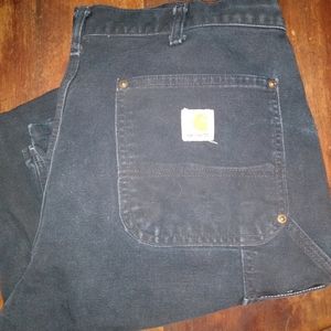 Men's Carhartt jeans loose original fit dungaree  36x 32